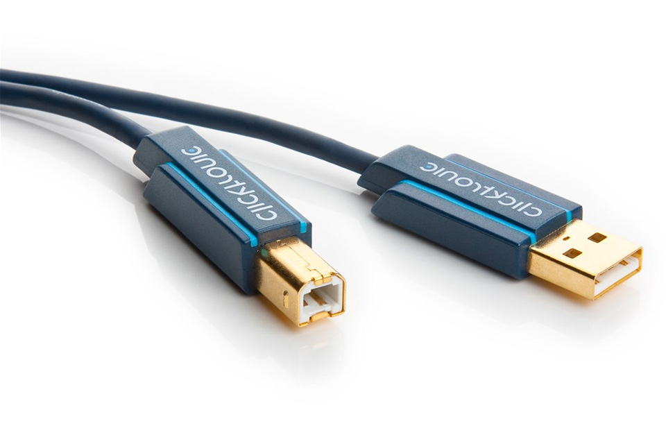 Clicktronic USB Audio 2.0 cable (USB A B)