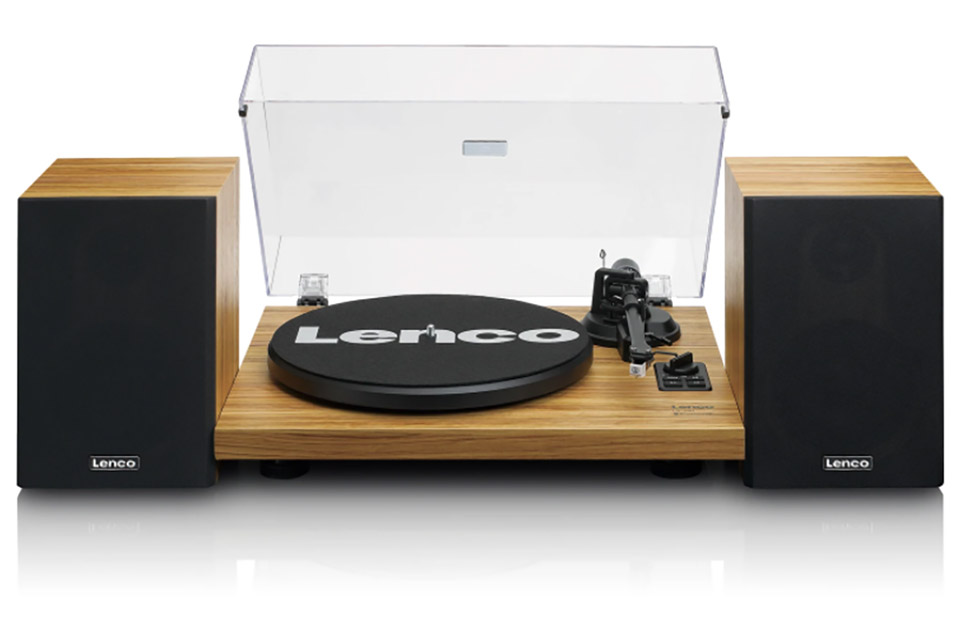 beste platenspelers 2023 Lenco Ls-500 Turntable With Separate Speakers (30 Watt)