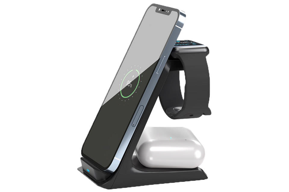 Goobay Qi and Apple Watch charger (15W)