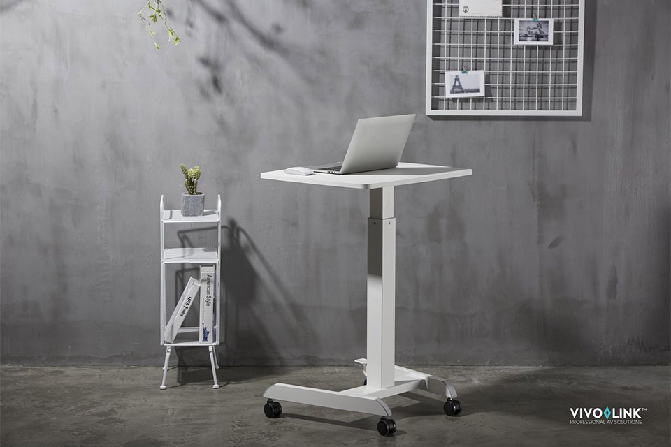 Vivolink adjustable mobile table/stand, 60 cm.