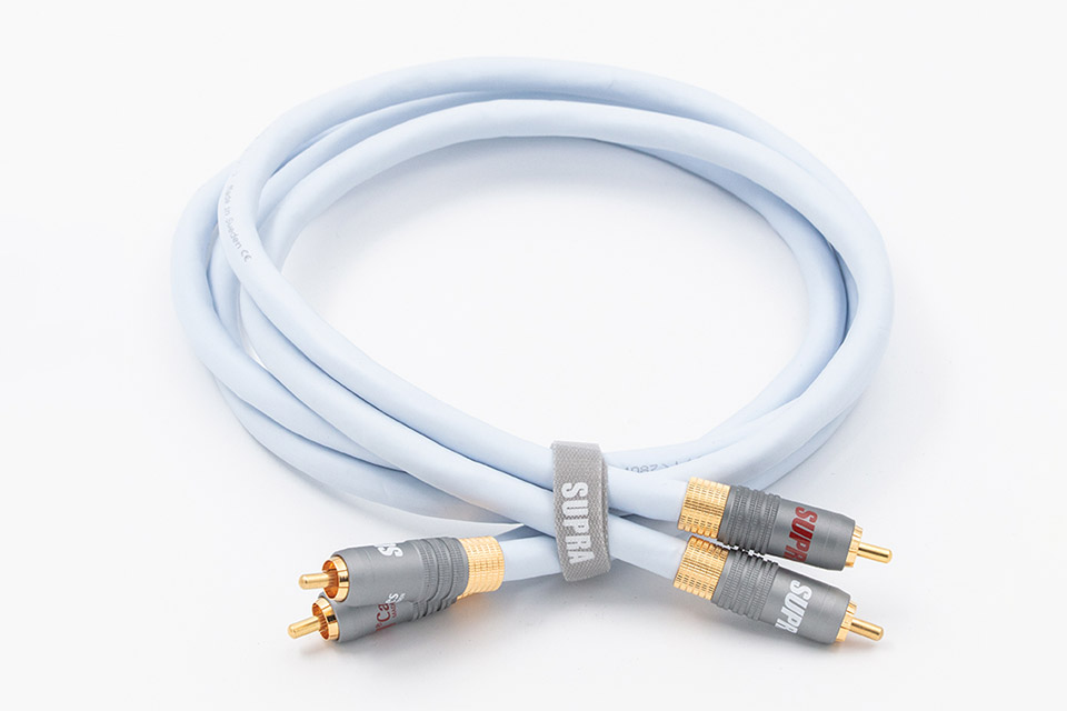 SUPRA XL Annorum RCA stereo audio cable