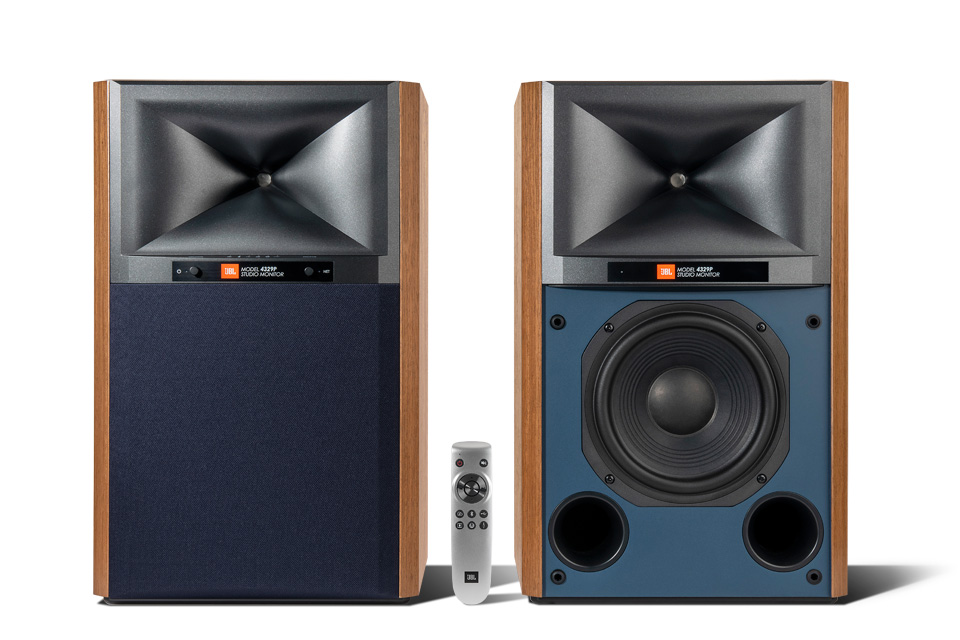 JBL 4329P active bookshelf speakers