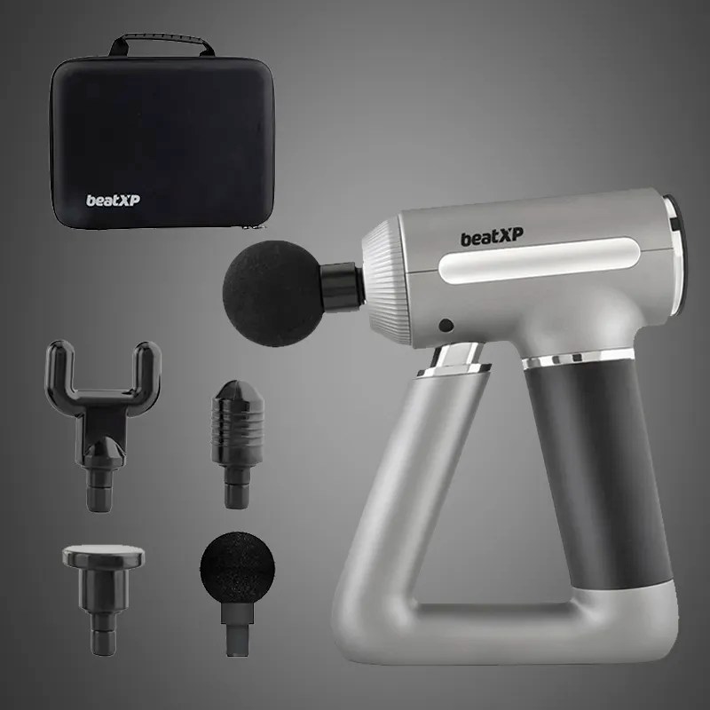 beatXP Bolt Elite Deep Tissue Massage Gun Triangle Design 1 Year