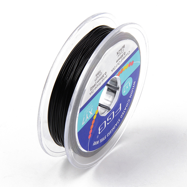 Honeyhandy Tiger Tail Beading Wire, 7Strand Bead Stringing Wire, Nylon