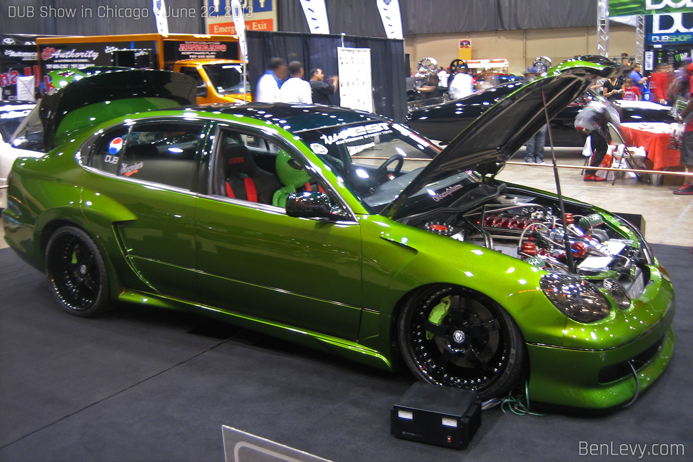Custom Green Lexus GS400