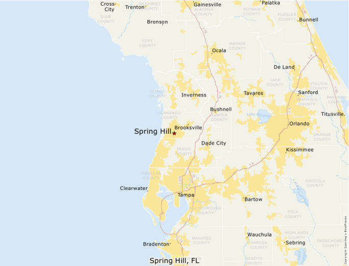 Where In Florida Is Spring Hill Nara Nyla