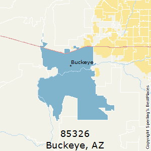Buckeye Zip Code Map Best Places To Live In Buckeye (Zip 85326), Arizona