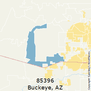 Buckeye Zip Code Map Best Places To Live In Buckeye (Zip 85396), Arizona