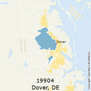 Dover Delaware Zip Code Map Best Places To Live In Dover (Zip 19904), Delaware