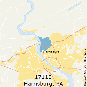Harrisburg Zip Code Map Best Places To Live In Harrisburg (Zip 17110), Pennsylvania