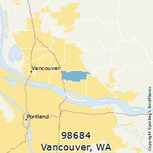 Vancouver Bc Postal Code Map Best Places To Live In Vancouver (Zip 98684), Washington