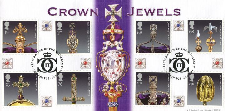 The Crown Jewels, The Sovereign's Sceptre First Day Cover / BFDC