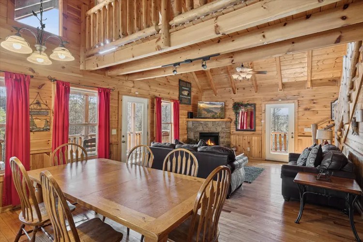 Peace of Mind Cabins Sleeps 712 Summit Cabin Rentals