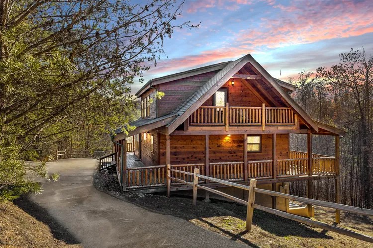 Peace of Mind Cabins Sleeps 712 Summit Cabin Rentals