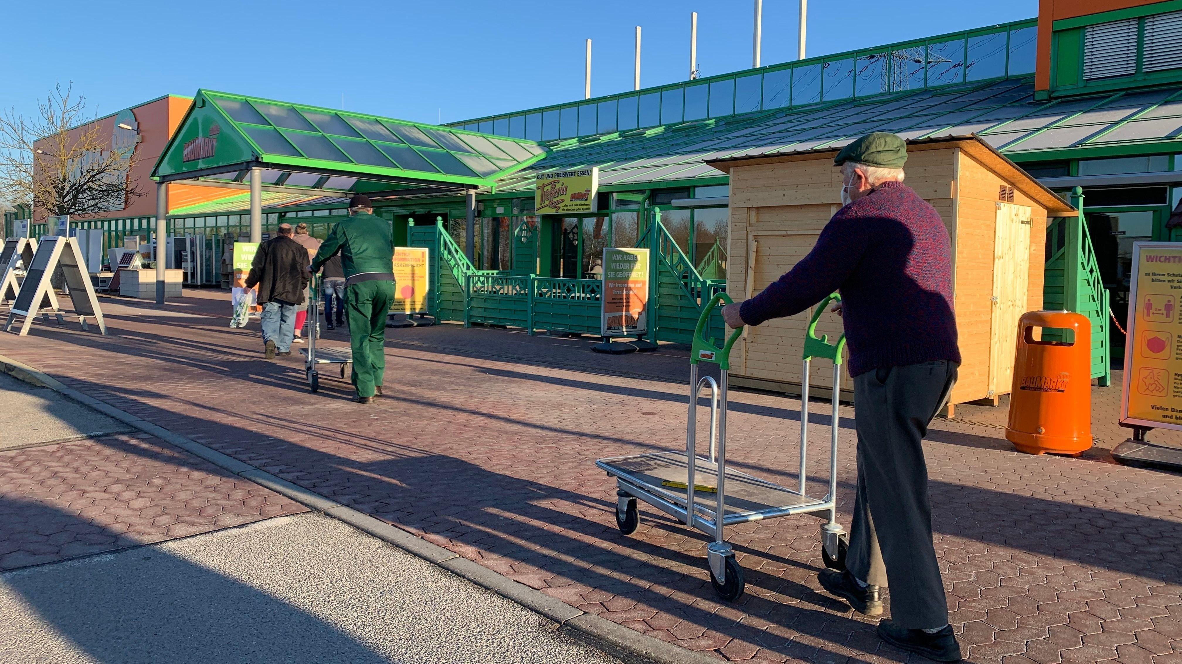Friseure, Gärtnereien, Baumärkte wieder offen Lage entspannt BR24