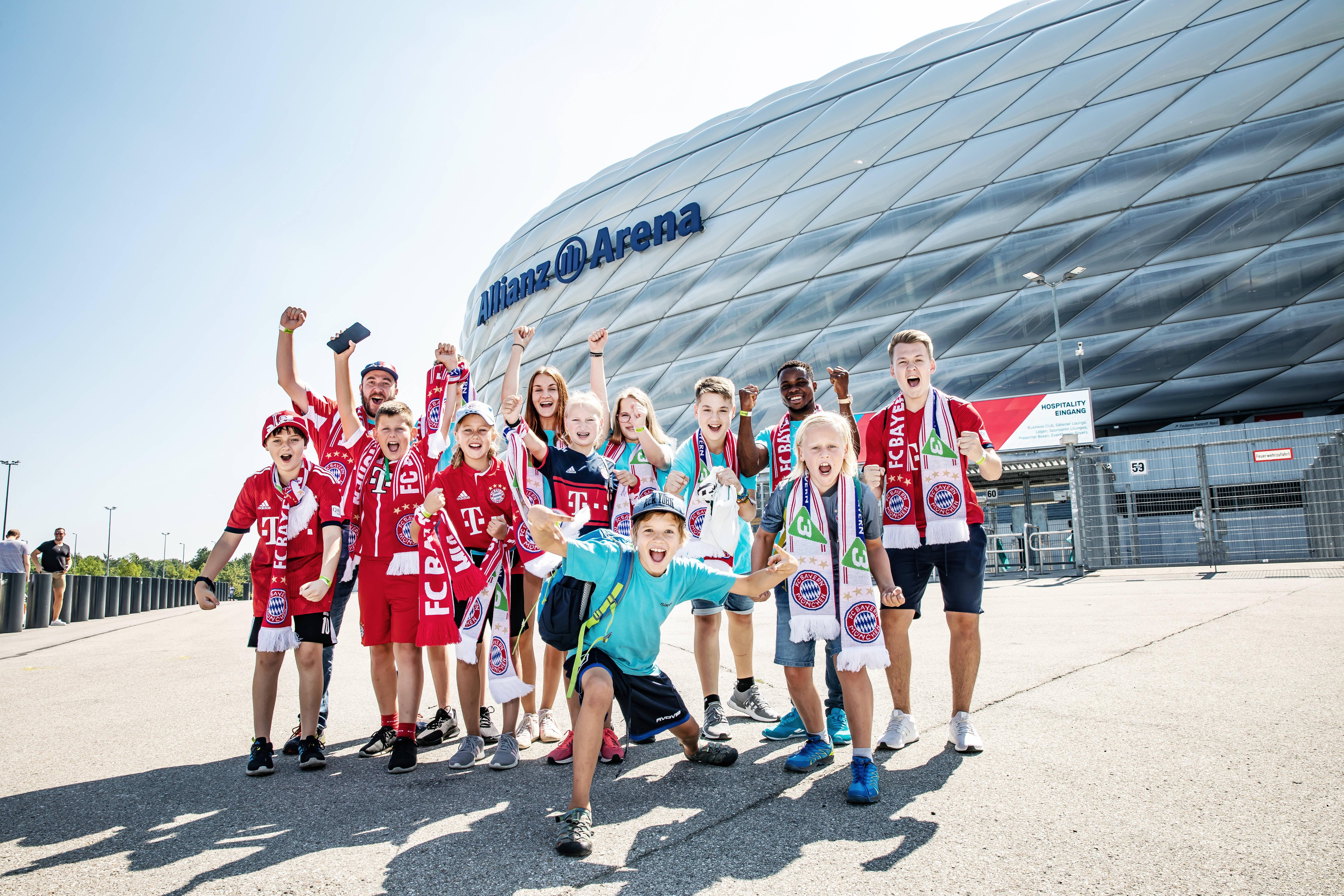 BAYERN 3 Hörer beim FC Bayern Auf den besten Plätzen beim Heimspiel