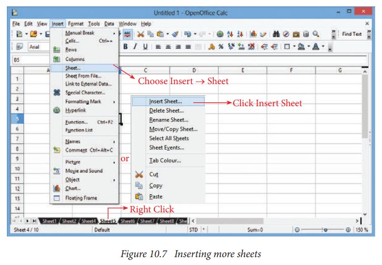 Renaming Worksheets OpenOffice Calc