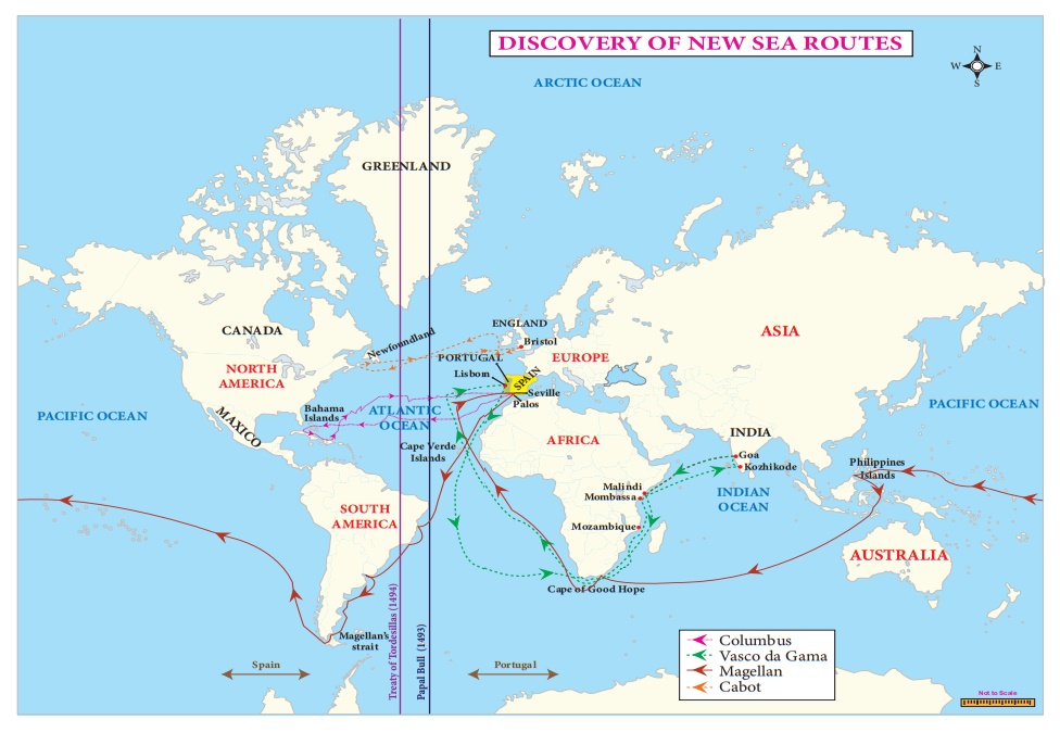 Discovery of New Sea Routes to the East Modern World The Age of