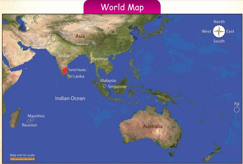 Tamils Around the World Term 3 Chapter 1 4th Social Science