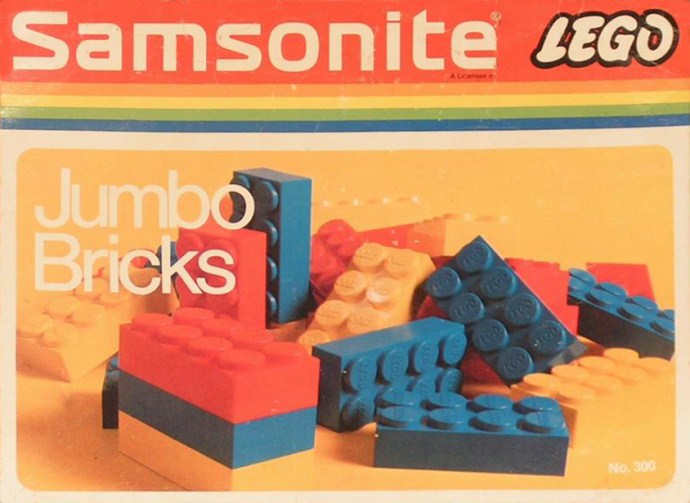 ⭐ LEGO® 300 Jumbo Bricks Information and Prices