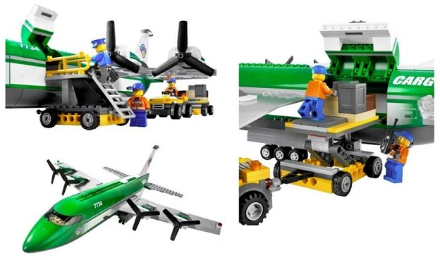 Bricklink - Set 7734-1 : Lego Cargo Plane [Town:city:airport:cargo] - Bricklink Reference Catalog