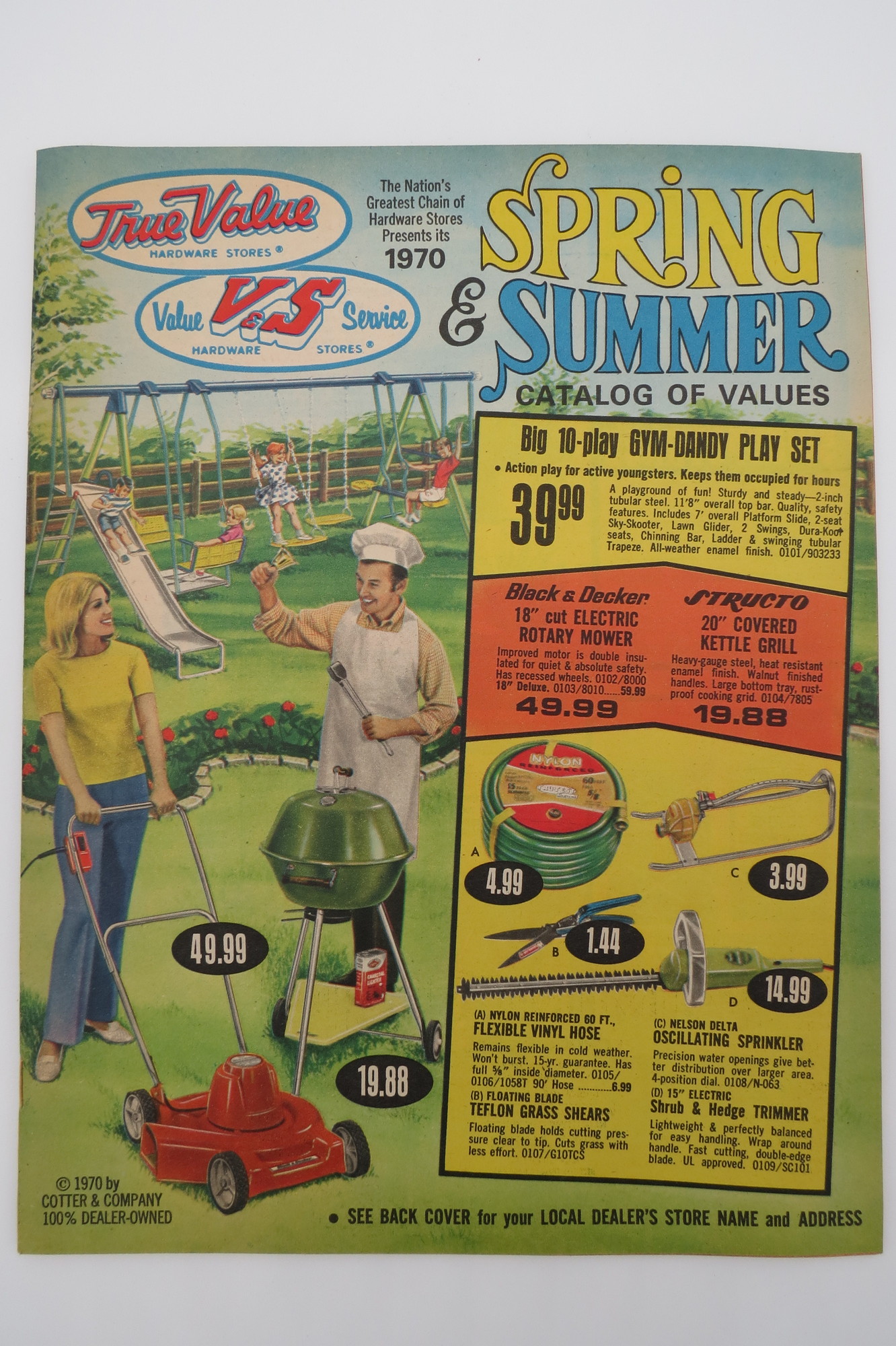 TRUE VALUE HARDWARE CATALOG, SPRING & SUMMER 1970