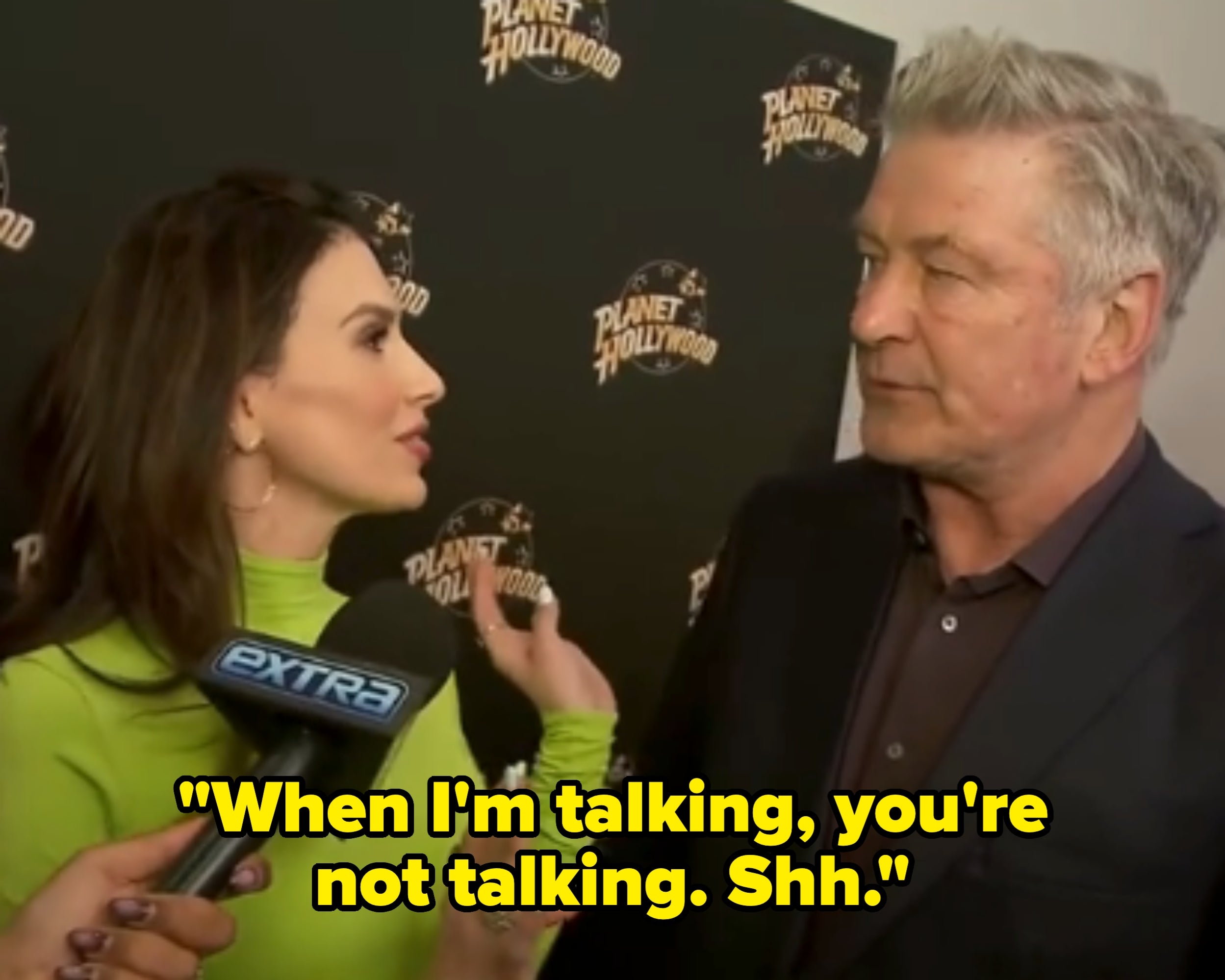 Alec And Hilaria Baldwin's Awkward Interview Reactions