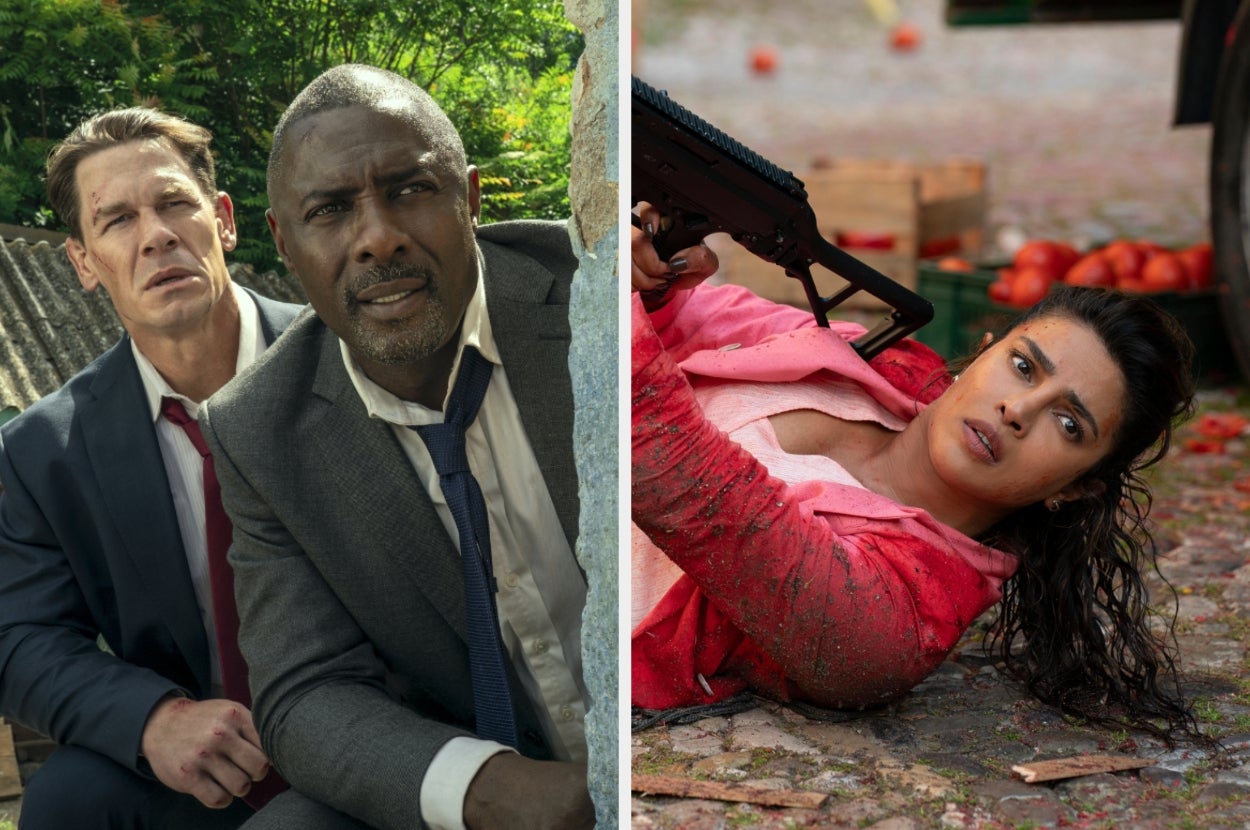 Priyanka Chopra Says Working With John Cena And Idris Elba Was A (Wholesome) Third-Wheel Moment