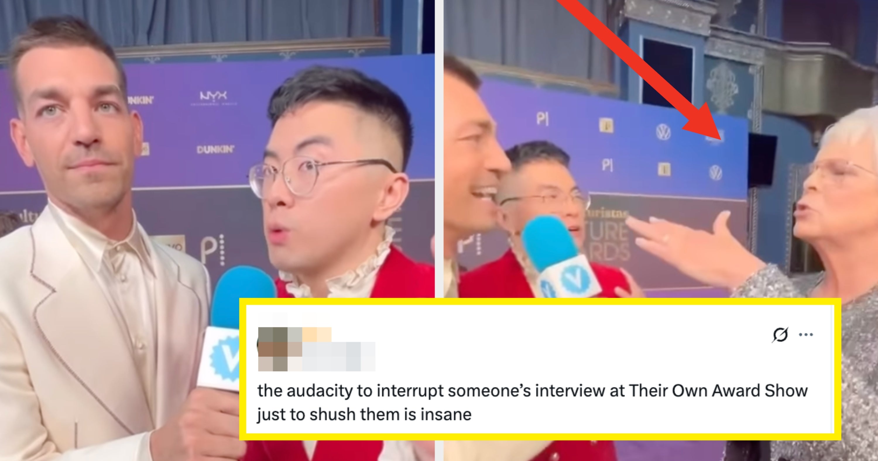 Fans React To “Cringe” Interview Moment Between Jamie Lee Curtis And Bowen Yang