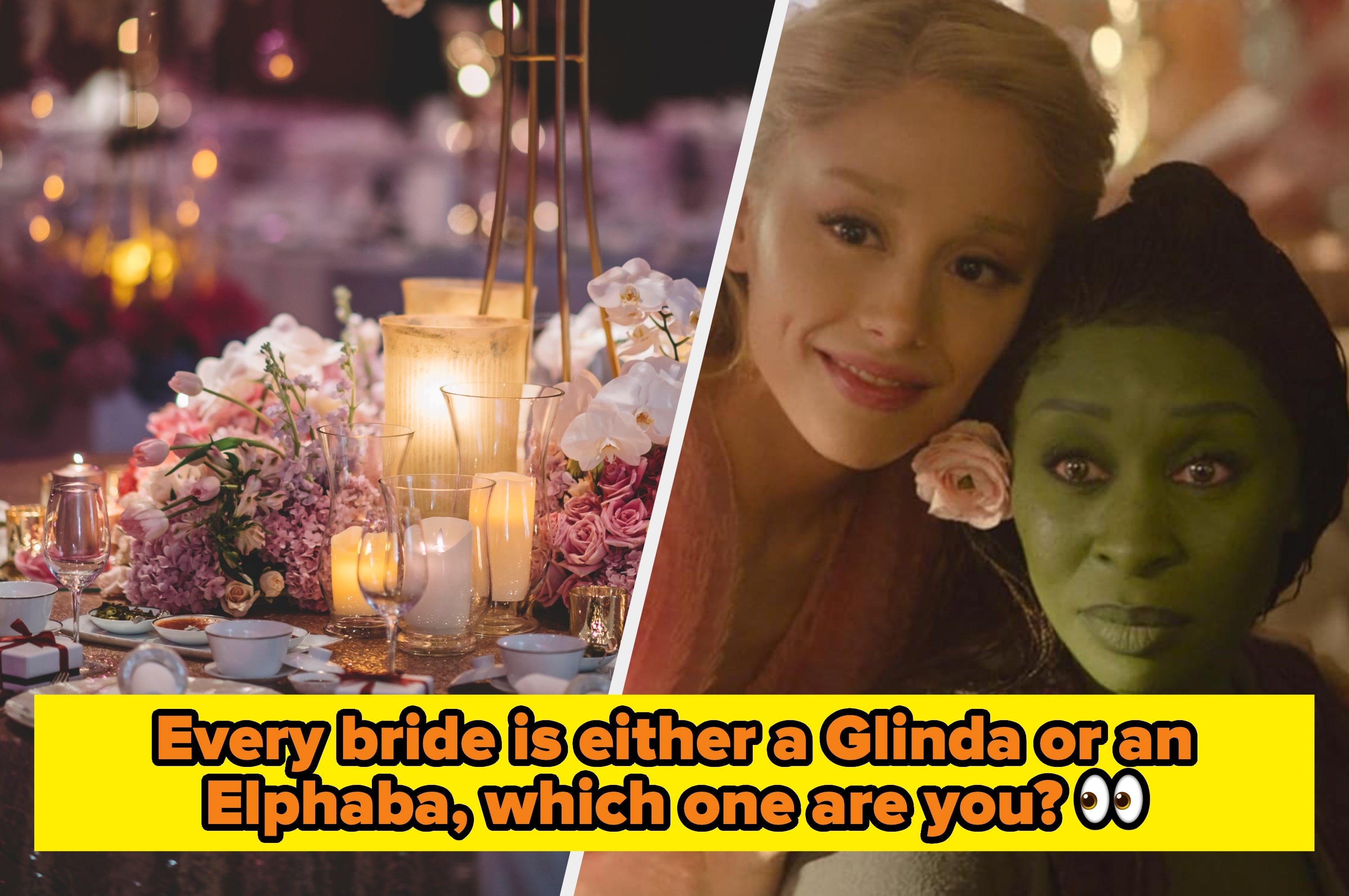 I’m Convinced Every Bride Is Either A Glinda Or An Elphaba, And This Quiz Will Prove It