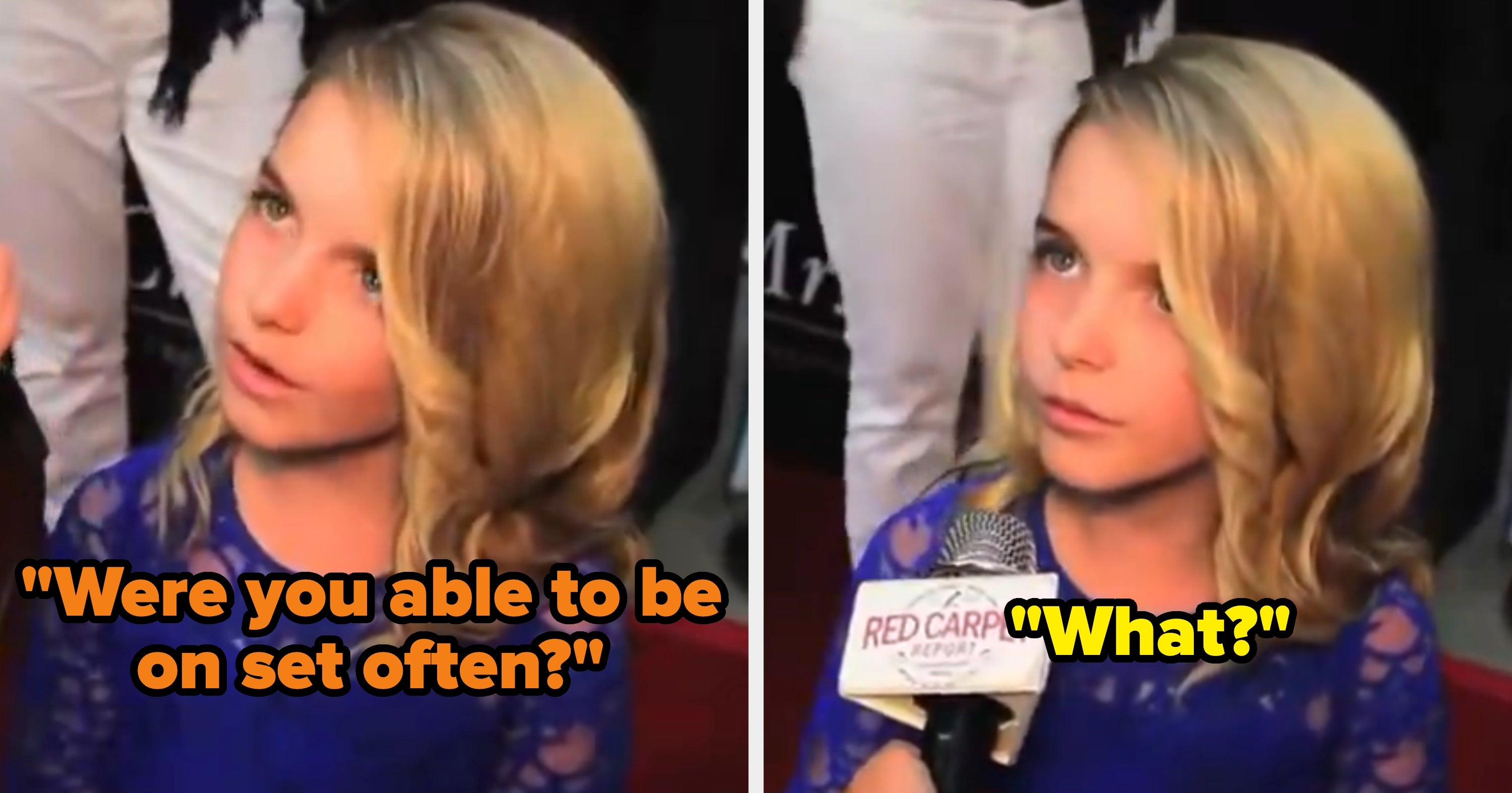 Mckenna Grace Was Visibly Confused When A Reporter Clearly Had Absolutely No Idea Who She Was At Her Own Movie Premiere, And The Video Is So Unbelievably Awkward
