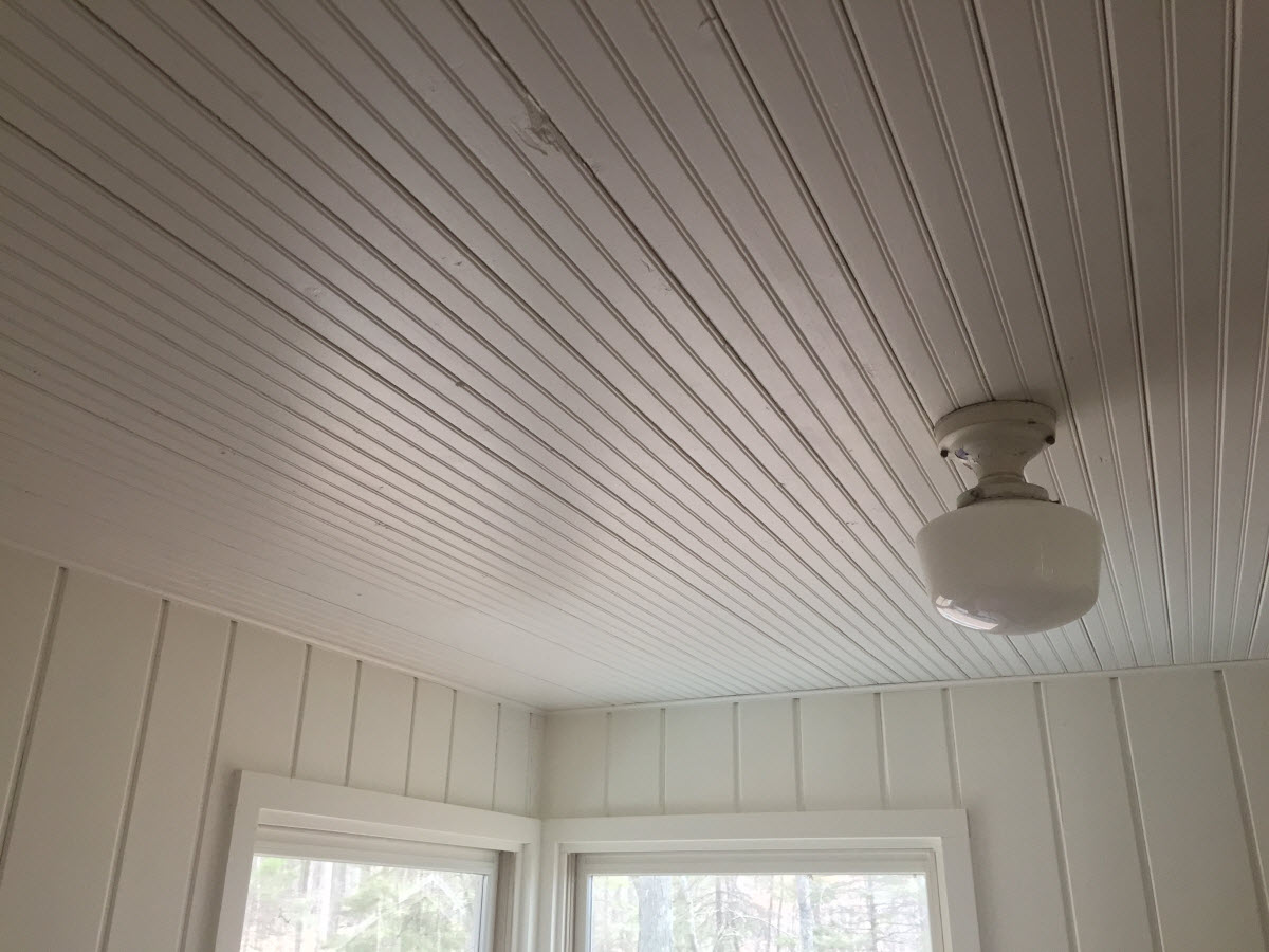 Beadboard Ceiling