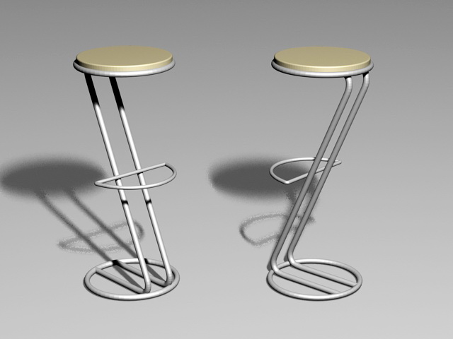 Bar Stool 3d model 3ds Max files free download modeling 43314 on CadNav