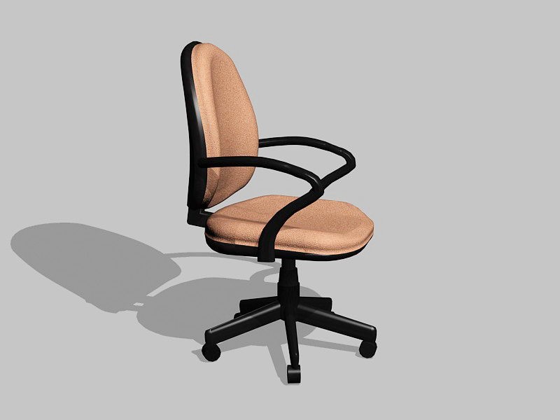 Modern Desk Chair 3d model 3ds Max files free download CadNav