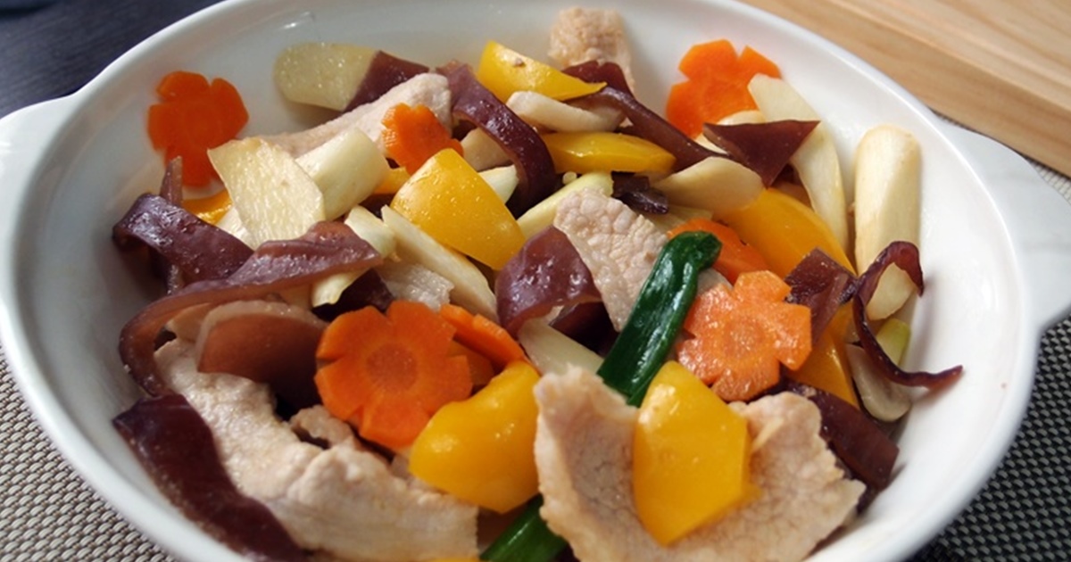 【食譜】筊白筍炒肉片，熱門便當配菜料理