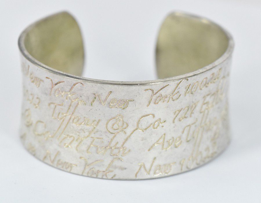 Tiffany & Co. Sterling Silver Bangle, Tarnished Bracelets/Bangles