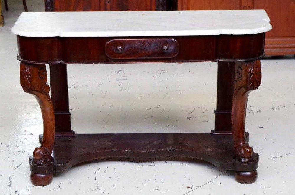 Victorian Marble Top Washstand Base 120cm x 55cm x 73cm Washstands