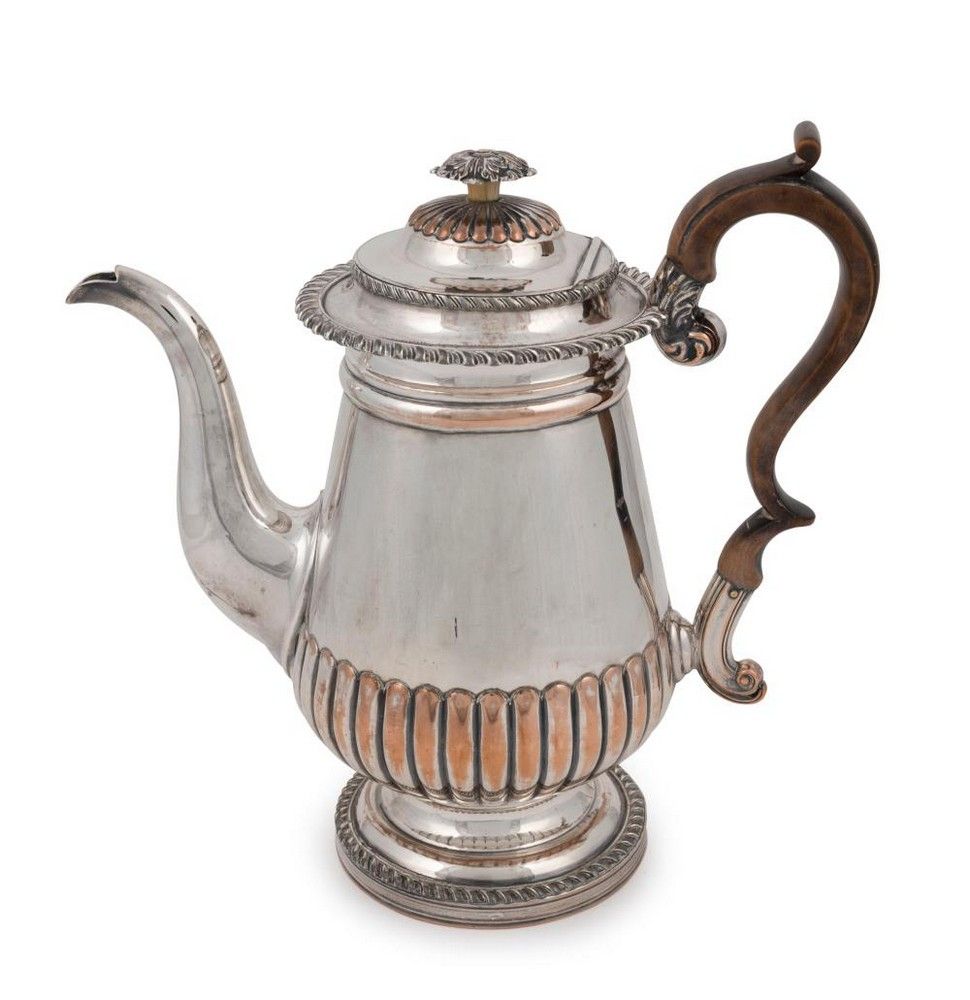 A Sheffield plated teapot, early 19th century, 24.5 cm… Tea & Coffee Pots Silver Plate