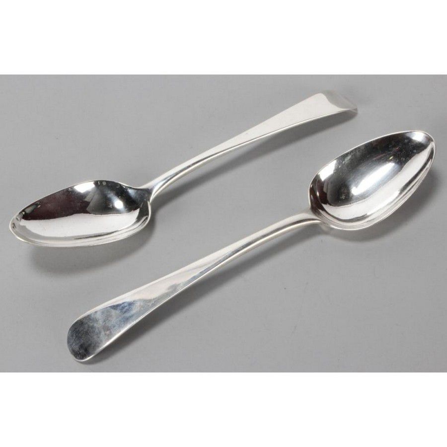 III Silver Serving Spoons, London 1779 Flatware/Cutlery and