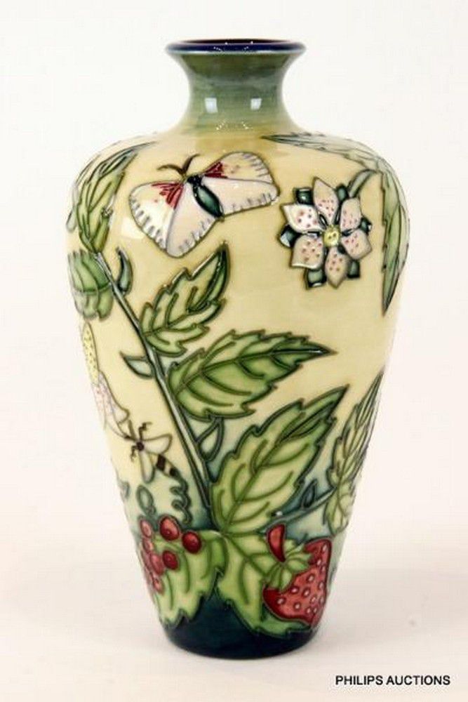Moorcroft Fruit Garden Vase Moorcroft Ceramics