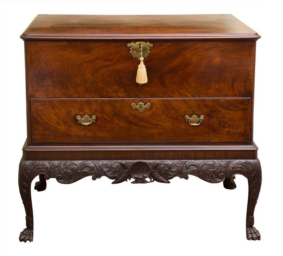 Irish II Mahogany Chest on Stand Chests of Drawers Furniture