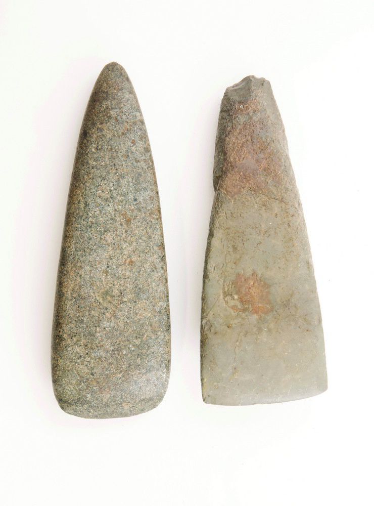 18th Century Tapering Toki, 2021 cm New Zealand Maori Tribal