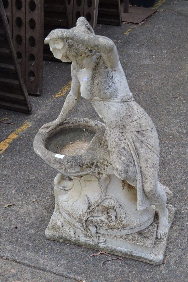 Grecian Composite Statue Decorative Garden Statuary Architectural