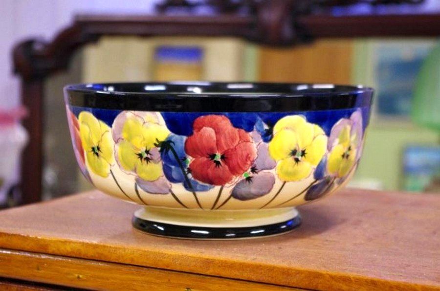 Royal Doulton Pansy Bowl 20 cm Diameter Royal Doulton Ceramics