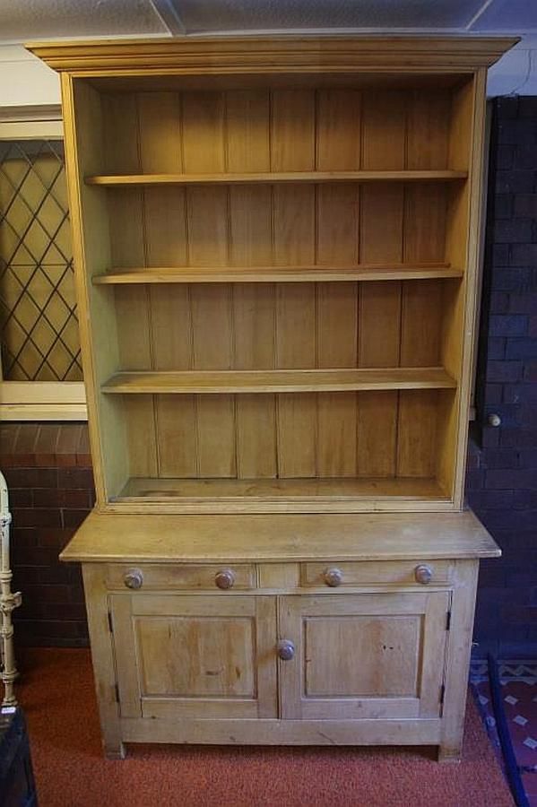 Pine Kitchen Dresser 221cm Height Dressers Furniture