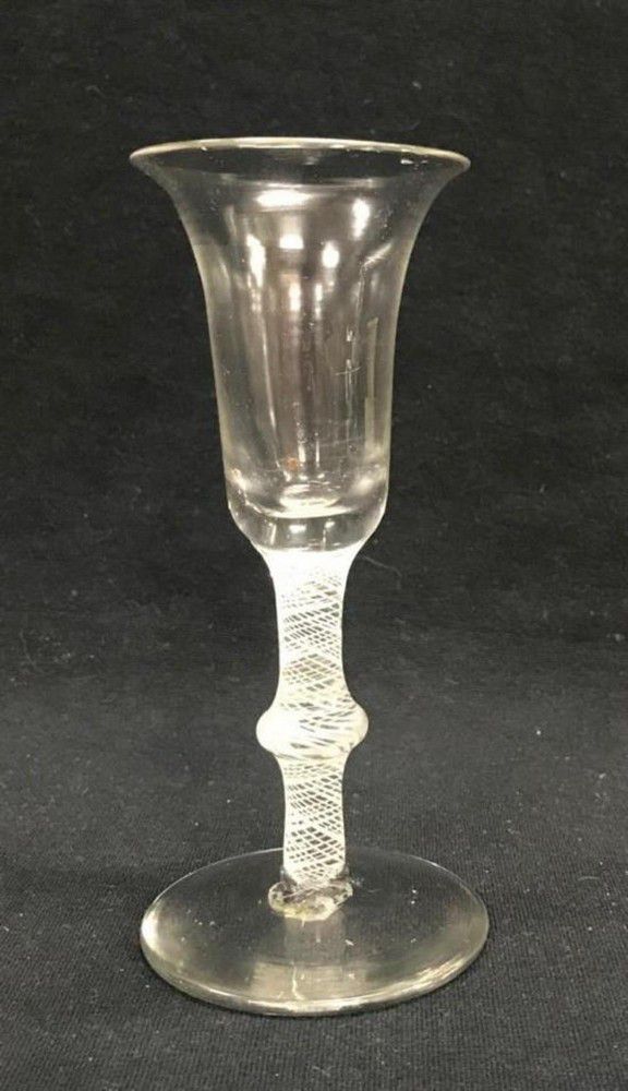 Air Twist Stem Cordial Glass British Glass