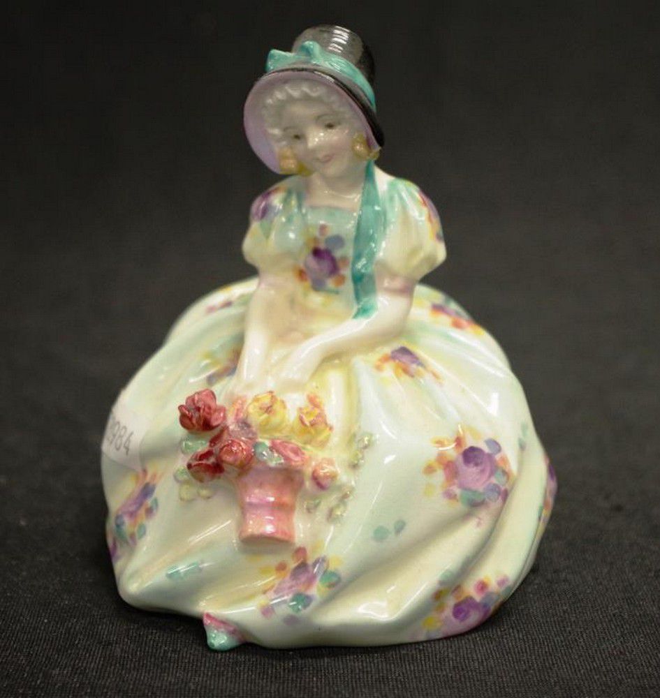 Vintage Royal Doulton Figurine 'Monica' HN1458, Circa 1940 Royal