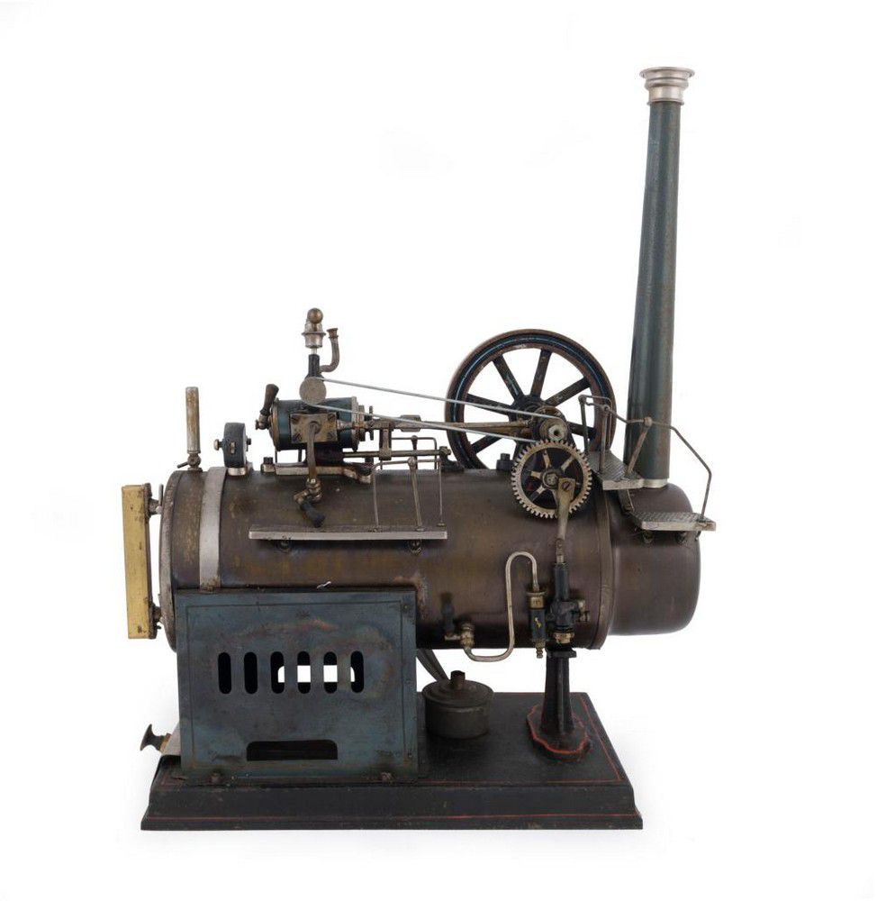 Falk Overtype Steam Engine with Brass Boiler - Steam and Scratch Built