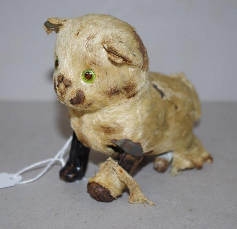 Vintage Japanese Walking Cat Toy Clockwork Toys & Models