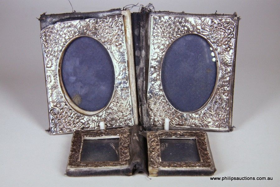 Sterling Silver Picture Frames, London 1982 and 1985 Photography